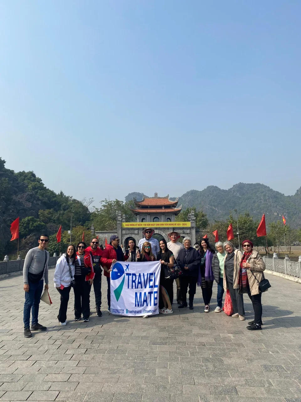 A Travel Mate group tour enjoying a guided travel experience in Asia